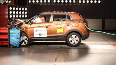 Hyundai Creta Latin NCAP crash test front impact