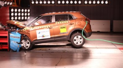 Hyundai Creta Latin NCAP crash test two airbags