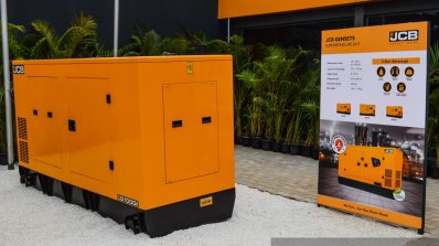JCB G100QI diesel generator at EXCON 2015