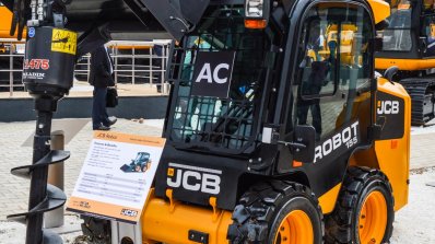 JCB Robot 155 front quarter at EXCON 2015