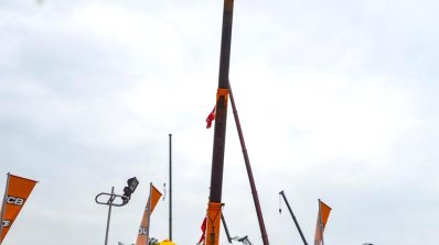 JCB high lift front at EXCON 2015