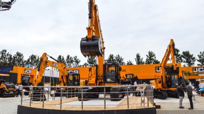 JCB skid steer loaders at EXCON 2015