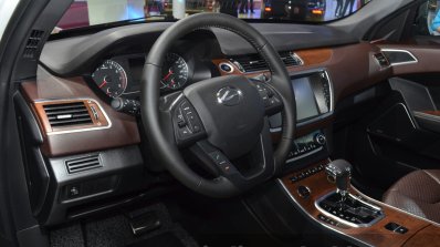 Landwind X7 driver side cabin at the 2015 Shaghai Auto Show