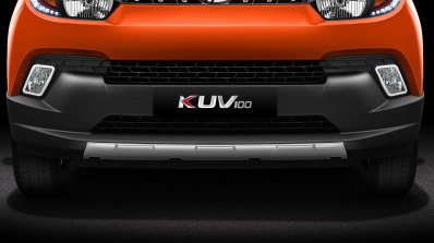 Mahindra KUV100 front bumper official