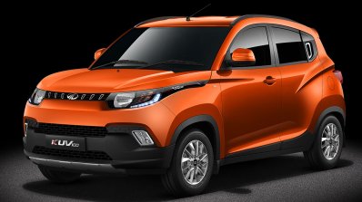 Mahindra KUV100 three quarters