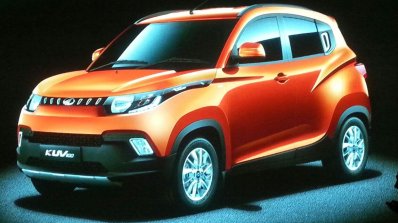 Mahindra KUV100 unveiled official