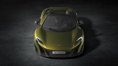 McLaren 675LT Spider front press