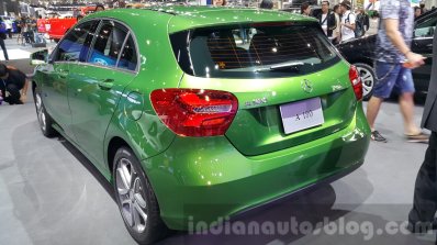 Mercedes A Class facelift rear quarters at the 2015 Thailand Motor Expo