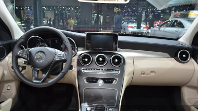 Mercedes C200 L 4Matic Sport dashboard at 2015 Shanghai Auto Show