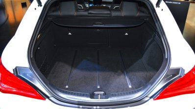 Mercedes CLA Shooting Brake boot at 2015 Frankfurt Motor Show