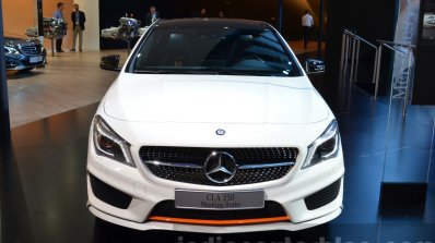 Mercedes CLA Shooting Brake face at 2015 Frankfurt Motor Show