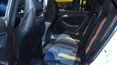 Mercedes CLA Shooting Brake rear seats at 2015 Frankfurt Motor Show