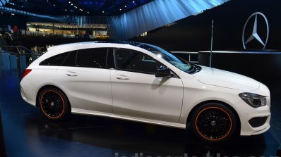 Mercedes CLA Shooting Brake side at 2015 Frankfurt Motor Show