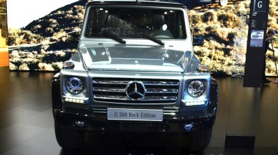 Mercedes G500 Rock Edition face at 2015 Shanghai Auto Show