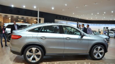 Mercedes GLE Coupe side at 2015 Frankfurt Motor Show