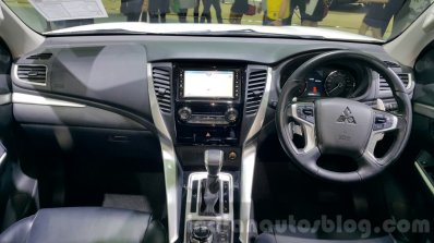 Mitsubishi Pajero Sport dashboard at 2015 Thai Motor Expo