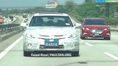 New Proton Perdana front exterior spotted