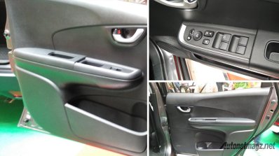 Production-spec Honda BR-V door panel snapped