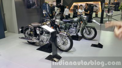 Royal Enfield Classic Chrome at 2015 Thailand Motor Expo