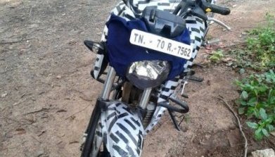 TVS Apache 200 front spied up-close