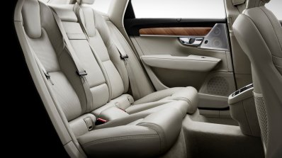 Volvo S90 rear seat unveiled