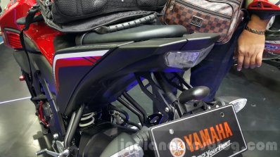 Yamaha M-Slaz red tail lamp unveiled at 2015 Thailand Motor Expo