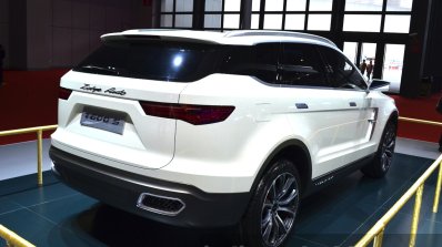 Zotye T600 S concept rear three quarters at the 2015 Shanghai Auto Show