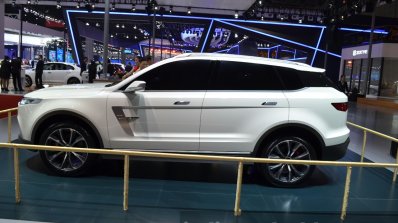 Zotye T600 S concept side at the 2015 Shanghai Auto Show