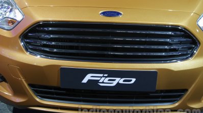 2015 Ford Figo grille at Auto Expo 2016