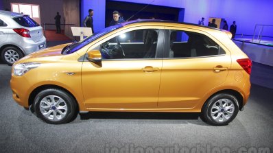 2015 Ford Figo side at Auto Expo 2016