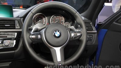 2016 BMW 3 Series (facelift) steering wheel