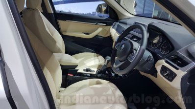 2016 BMW X1 front cabin at the Auto Expo 2016