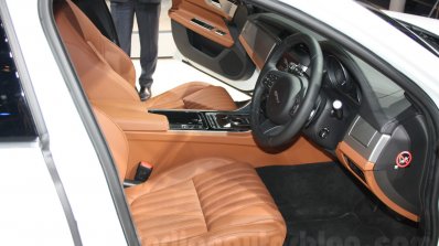 2016 Jaguar XF front cabin at the Auto Expo 2016