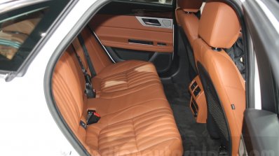 2016 Jaguar XF rear cabin at the Auto Expo 2016