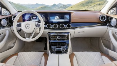 2016 Mercedes E Class interior leaked