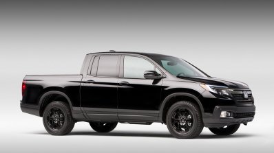2017 Honda Ridgeline black front three quarters right side