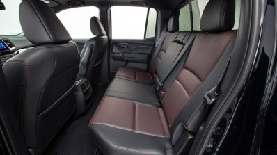 2017 Honda Ridgeline black rear seats