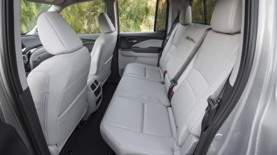2017 Honda Ridgeline rear seats