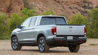 2017 Honda Ridgeline rear three quarters