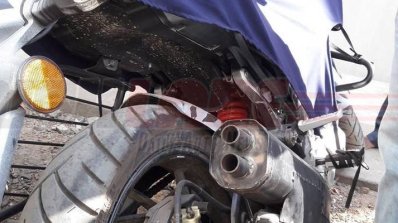 All-new TVS Apache 200 exhaust spied