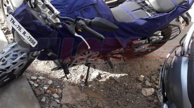 All-new TVS Apache 200 split seats spied