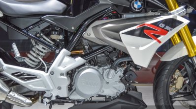 BMW G310R engine at Auto Expo 2016