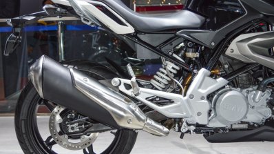 BMW G310R rear half at Auto Expo 2016