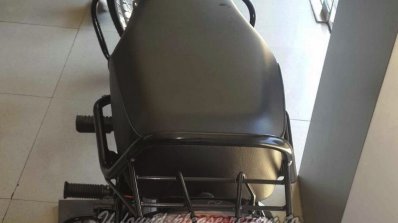 Bajaj CT100 B rear spied