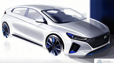 Hyundai Ioniq exterior rendering
