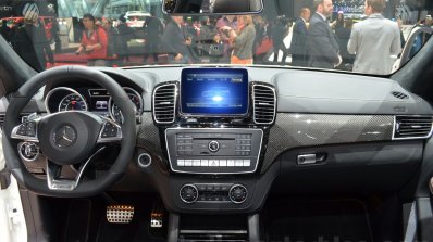 India-bound Mercedes GLS 63 dashboard at the 2016 Geneva Motor Show Live