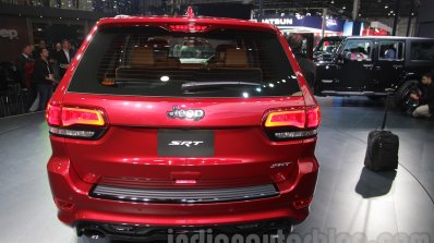 Jeep Grand Cherokee SRT rear at Auto Expo 2016