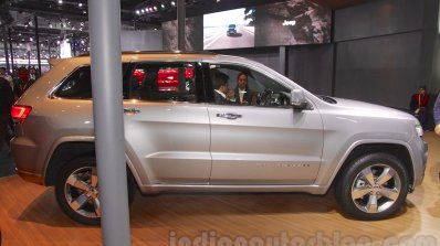 Jeep Grand Cherokee side at Auto Expo 2016