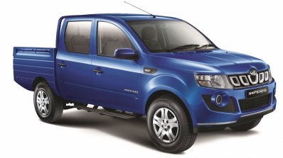 Mahindra Imperio Double Cab blue side