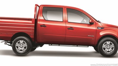 Mahindra Imperio Double Cab red side